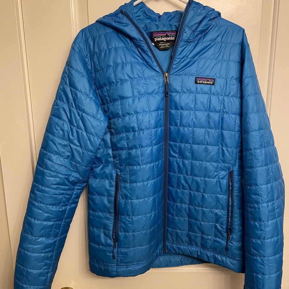 Patagonia Nano Puff Hoody | Men’s Medium | Andes Blue